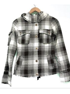 🚨 Anthropologie BB Dakota Wool Distressed Plaid
